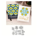 Floral Mini Tile Cutting Dies For DIY Scrapbooking
