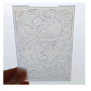 Plastic Embossing Folders With 3D Bird