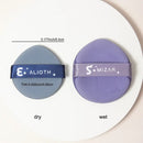 Powder Puff Kit | 4 Pieces Face Soft Triangle Round Oval Makeup Puff +1 Puff Holder For Loose Powder Mineral Powder Body Powder Cosmetic