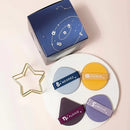 Powder Puff Kit | 4 Pieces Face Soft Triangle Round Oval Makeup Puff +1 Puff Holder For Loose Powder Mineral Powder Body Powder Cosmetic