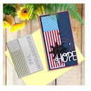 Independence Day Background DIY Scrapbooking Album Metal Cutting Dies For Cards