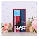 Independence Day Background DIY Scrapbooking Album Metal Cutting Dies For Cards