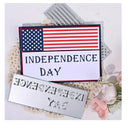 Independence Day Background DIY Scrapbooking Album Metal Cutting Dies For Cards