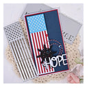 Independence Day Background DIY Scrapbooking Album Metal Cutting Dies For Cards