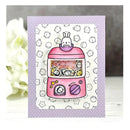 Toy Machine Stamp And Die Set For Scrapbooking Decoration