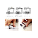 Hemming Foot Kit 6Pcs Hemmer Foot Sewing Machine Presser