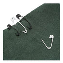SINGER 00296 Black And White Safety Pins | Various Sizes | 25 Units