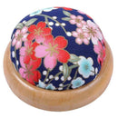 RUITASA Wristband Cushion Polka Pumpkin Wristband Pin Cushions Wearable Needle Pin Cushions For Sewing