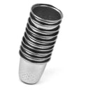 Magic W | Vintage Sewing Thimble | Finger Thimbles | Metal Shield | Seam Grip Protector