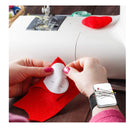 2 Magnetic Doll Pin Holders with 100 Colorful Sewing Pins Crystal Head Pins