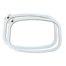 Fivtyily 3 Pieces Plastic Embroidery Hoops | Adjustable Square Circle | Cross Stitch Hoop For Crafts