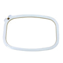 Fivtyily 3 Pieces Plastic Embroidery Hoops | Adjustable Square Circle | Cross Stitch Hoop For Crafts