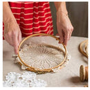 Maydear Embroidery Hoops Bamboo Circle Frame For Crafts with 6 Pieces Cross Stitch Hoop Rings