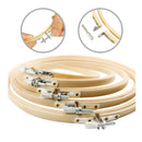 similane | 5 Pieces | Embroidery Hoops | Bamboo Circle | Cross Stitch Hoop | For Embroidery And Cross Stitch