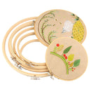 similane | 5 Pieces | Embroidery Hoops | Bamboo Circle | Cross Stitch Hoop | For Embroidery And Cross Stitch
