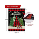 Merry Christmas Garden Flag Winter Outdoor Christmas Decorations Clearance Double Sided Burlap
