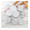 Flower Cutting Templates | Paper Craft Card | DIY Stencil