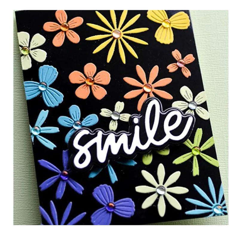 Flower Cutting Dies | Cutting Templates | Paper Craft Card | DIY Stencil