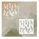 1 African Tribal Stencil 11.8" X 11.8" Kokopelli Drawing Painting