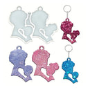 Resin Mold Mother's Day Theme Keychain Resin Molds