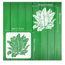 1Pc Banana Leaf Painting Stencil