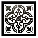 1 Piece 12.5" Stencil For Painting