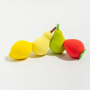 4pcs Fruit Beauty Eggs Super Soft Do Not Eat Powder Wet And Dry Makeup Egg Sponge Powder Puff Makeup Egg Makeup Tools With Storage Box