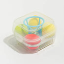 4pcs Fruit Beauty Eggs Super Soft Do Not Eat Powder Wet And Dry Makeup Egg Sponge Powder Puff Makeup Egg Makeup Tools With Storage Box