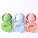 BATENG Non-latex Makeup Sponges With Coffe Cup Storage | Foundation Concealer Applicator Sponge Heart Shaped Durable Sponge Material Soft