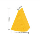 Mini Makeup Sponge Puff Cute Cheese Shaped Triangle Soft Portable Wet And Dry Use Disposable Beauty Egg Face Foundation Powder Makeup Cream