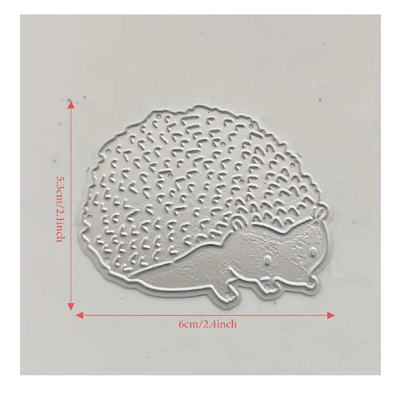 1Pc Hedgehog Animals Metal Cutting Dies Stencil