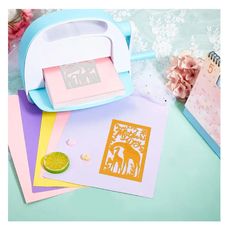 1Pc Happy Mother's Day Theme Cutting Die Metal Giraffes Stamping