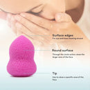 2 Pcs Makeup Sponge For Blending And Contouring | None Expanding Foundation Blending Sponge