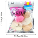6pcs Makeup Sponge Set Beauty Foundation Blending Sponge For Liquid Cream Powder Makeup Cosmetic Puff Beauty Tools Gifts