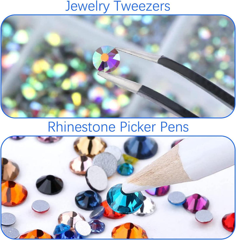 Hotfix Rhinestone Applicator, how to use gem tool, Rhinestone diy