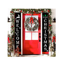 Latoy Merry Christmas Banners | Front Door Welcome Christmas Porch Banners