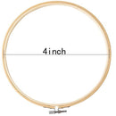 Matchne Embroidery Hoop | 12 units| 4 Inch Cross Stitch Supplies And Sewing Supplies