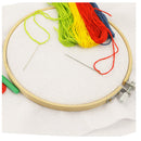 Similane | 12 Pieces | 6 Inch Embroidery Hoops | Bamboo Circle | Cross Stitch Hoop