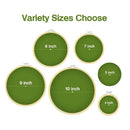 Fallen | 6 Piece Embroidery Hoop Set | Bamboo Circle Cross Stitch Hoop Ring