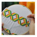 Pllieay 10 4 Inch Round Hoops For Embroidery | Bamboo Circle | Cross Stitch Hoop Rings For Craft Sewing