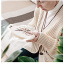 Fallen | 6 Piece Embroidery Hoop Set | Bamboo Circle Cross Stitch Hoop Ring