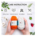 62 Acrylic Yarn Skeins | 2170 Yards Yarn for Knitting and Crochet by Inscraft