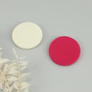 2pcs Round Makeup Sponges | Beauty Face Primer Compact Powder Puff | Blender Sponge Replacement For Cosmetic Flawless Foundation
