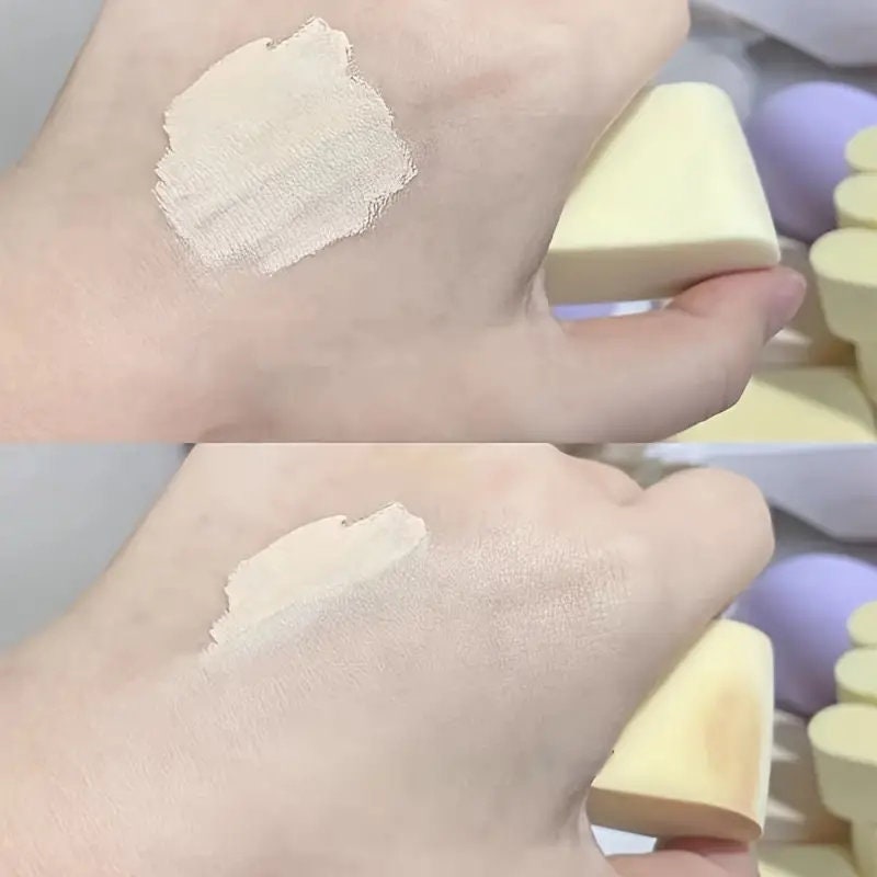 Makeup Puff Foundation Concealer Liquid Powder Blending Cheese Strips Shaped Soft Cosmetic Sponges