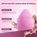 5Pcs Makeup Sponge Set | Foundation Blending Beauty Sponge | Pink Makeup Sponges | Flawless For Liquid Cream And Powder