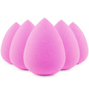 5Pcs Makeup Sponge Set | Foundation Blending Beauty Sponge | Pink Makeup Sponges | Flawless For Liquid Cream And Powder