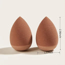 2pcs Beauty Egg Soft Makeup Sponge Egg Dry Wet Use Cosmetic Puff Sponge Foundation Powder Blush Concealer Cream Puff Beauty Tools Beau