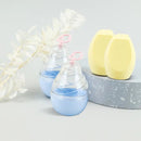 2pcs Makeup Sponges Set With Storage Box Makeup Sponges For Blending Liquid Foundations | Powders And Cream Flawless | Professional Streak