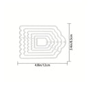 Basic Frame Metal Cutting Dies | Die For Scrapbooking Paper