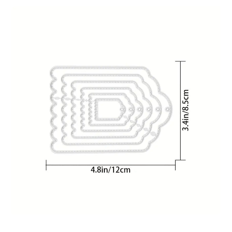 Basic Frame Metal Cutting Dies | Die For Scrapbooking Paper